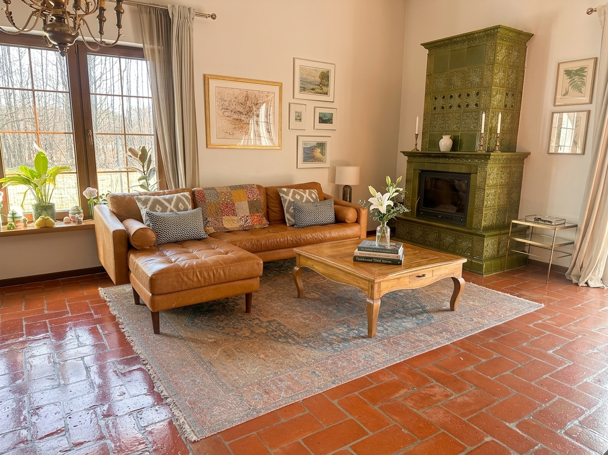 Salon po wirtualnym stagingu