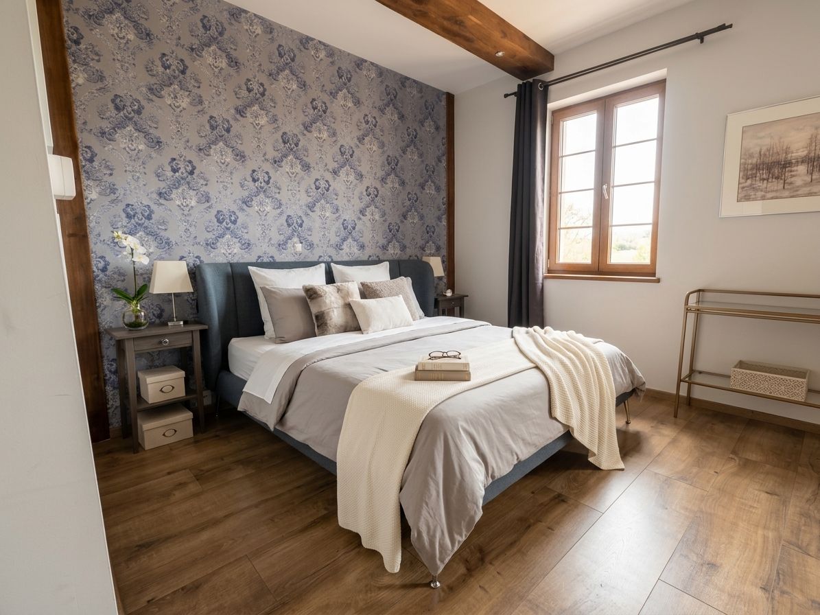 Po: Sypialnia, która lepiej pokazuje funkcję i klimat wnętrza